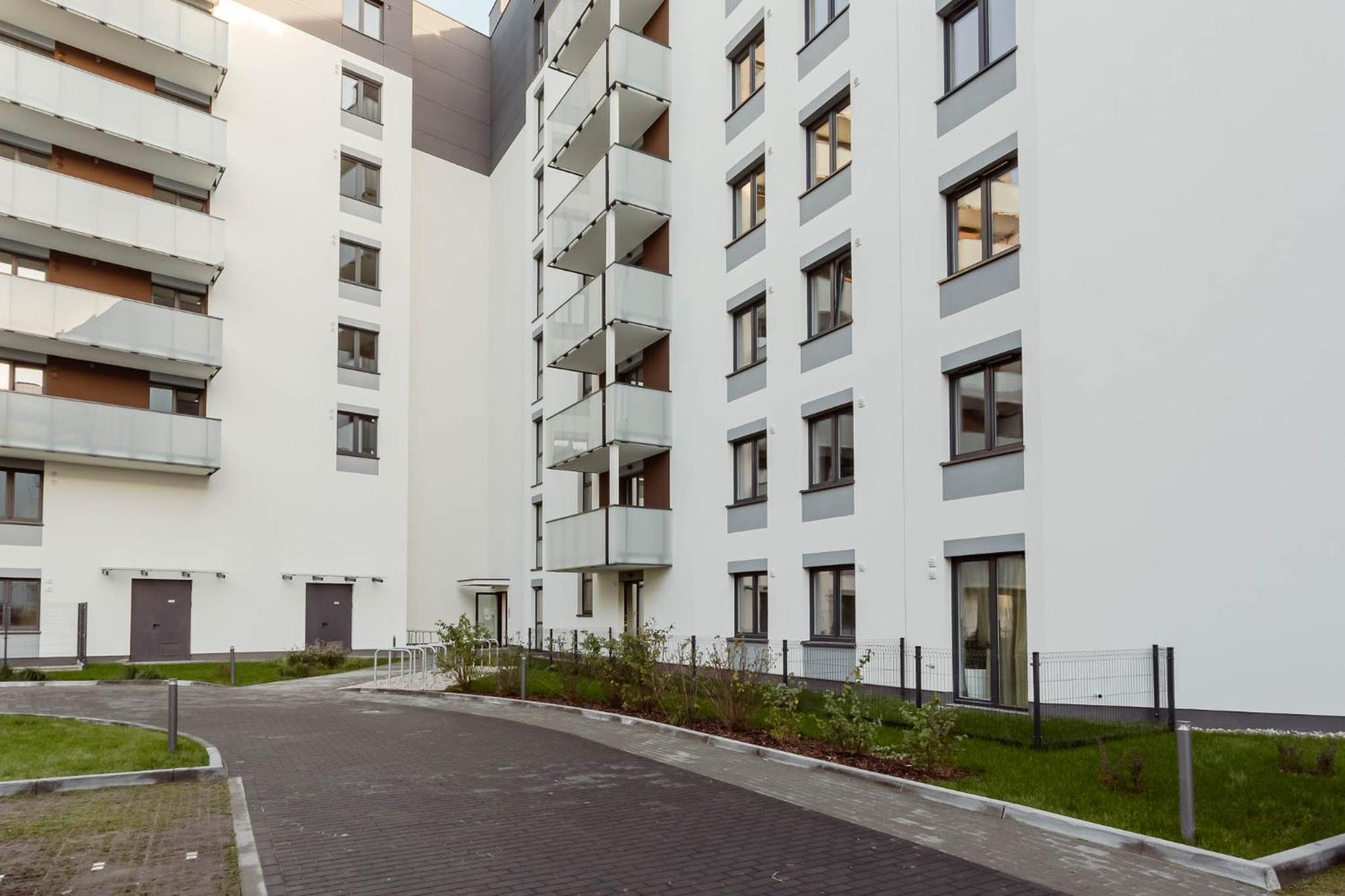 Ferienwohnung Enjoy! Ursus Warschau Exterior foto