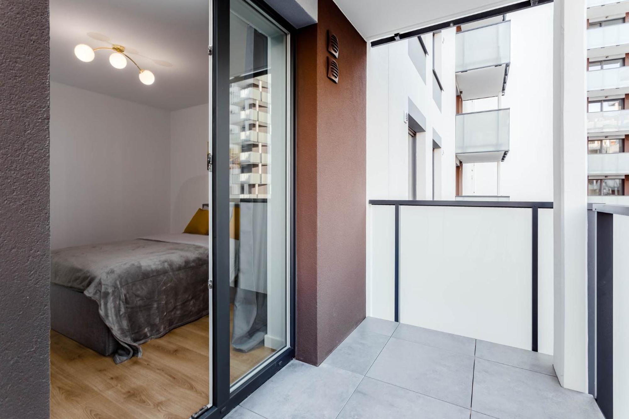 Ferienwohnung Enjoy! Ursus Warschau Exterior foto