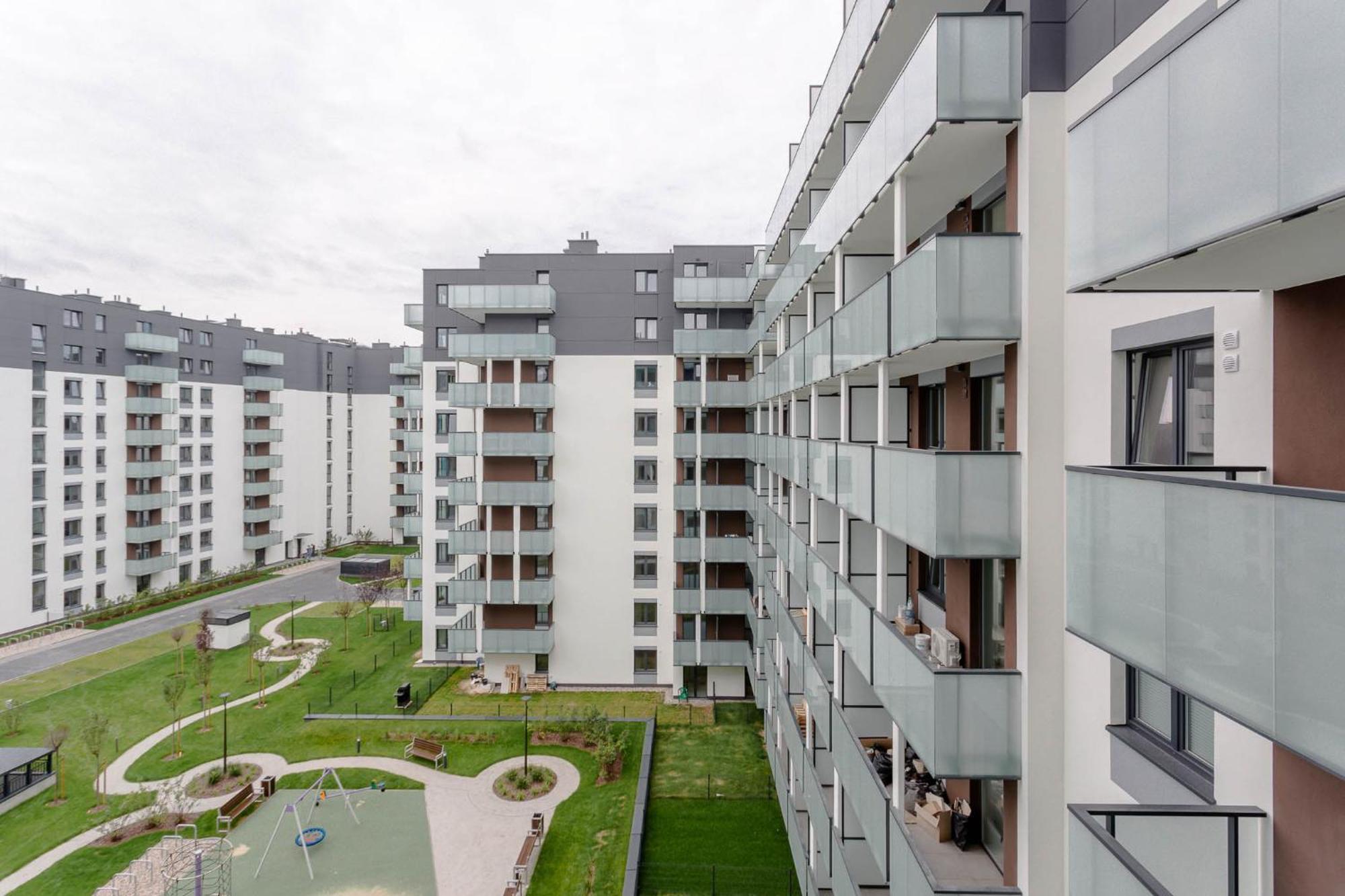 Ferienwohnung Enjoy! Ursus Warschau Exterior foto